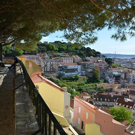 Garden And City Views In Graca Apartment Lisbon