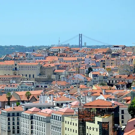 Garden And City Views In Graca Lisbon